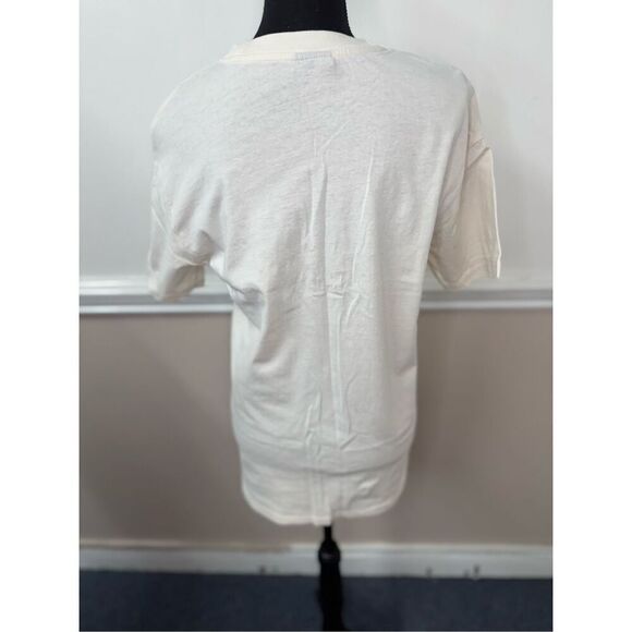 The Beatles Cream Colored Relaxed Boyfriend Short Sleeve Tee Size XXS - Picture 3 of 6